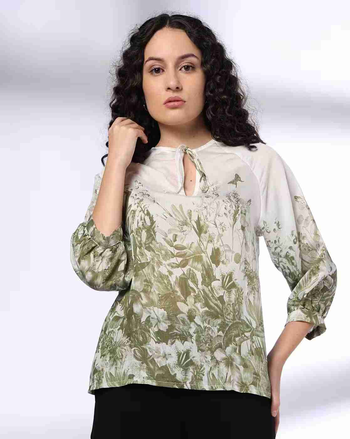 FIG | Women Floral Print Top|1
