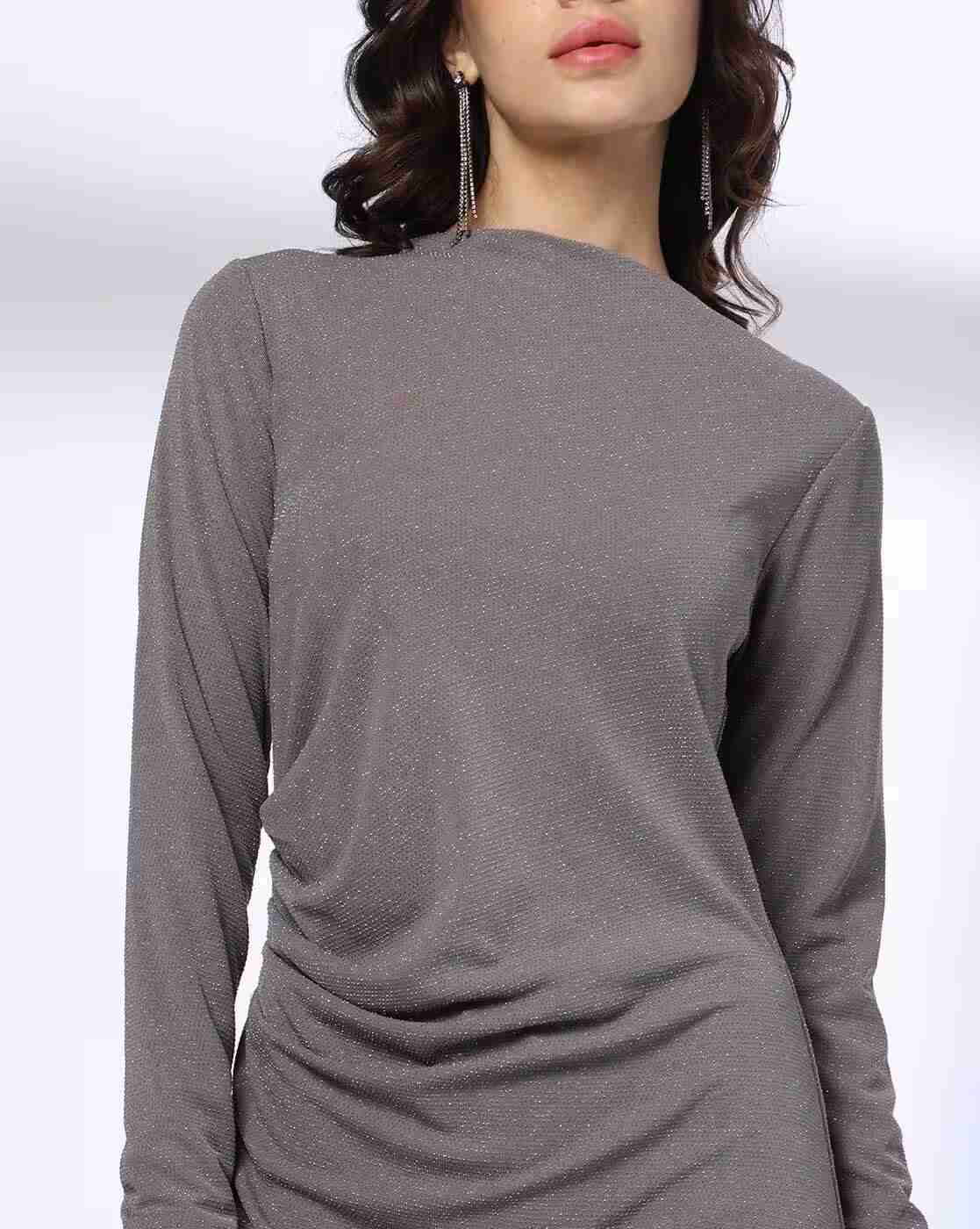 FIG | Women Patterned Side-Slit A-Line Dress|4