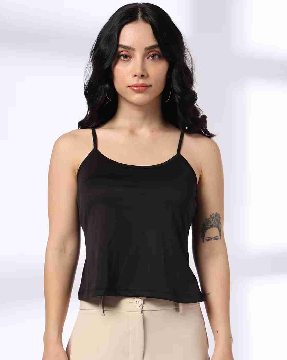 FIG | Women Relaxed Fit Top with Camisole|3