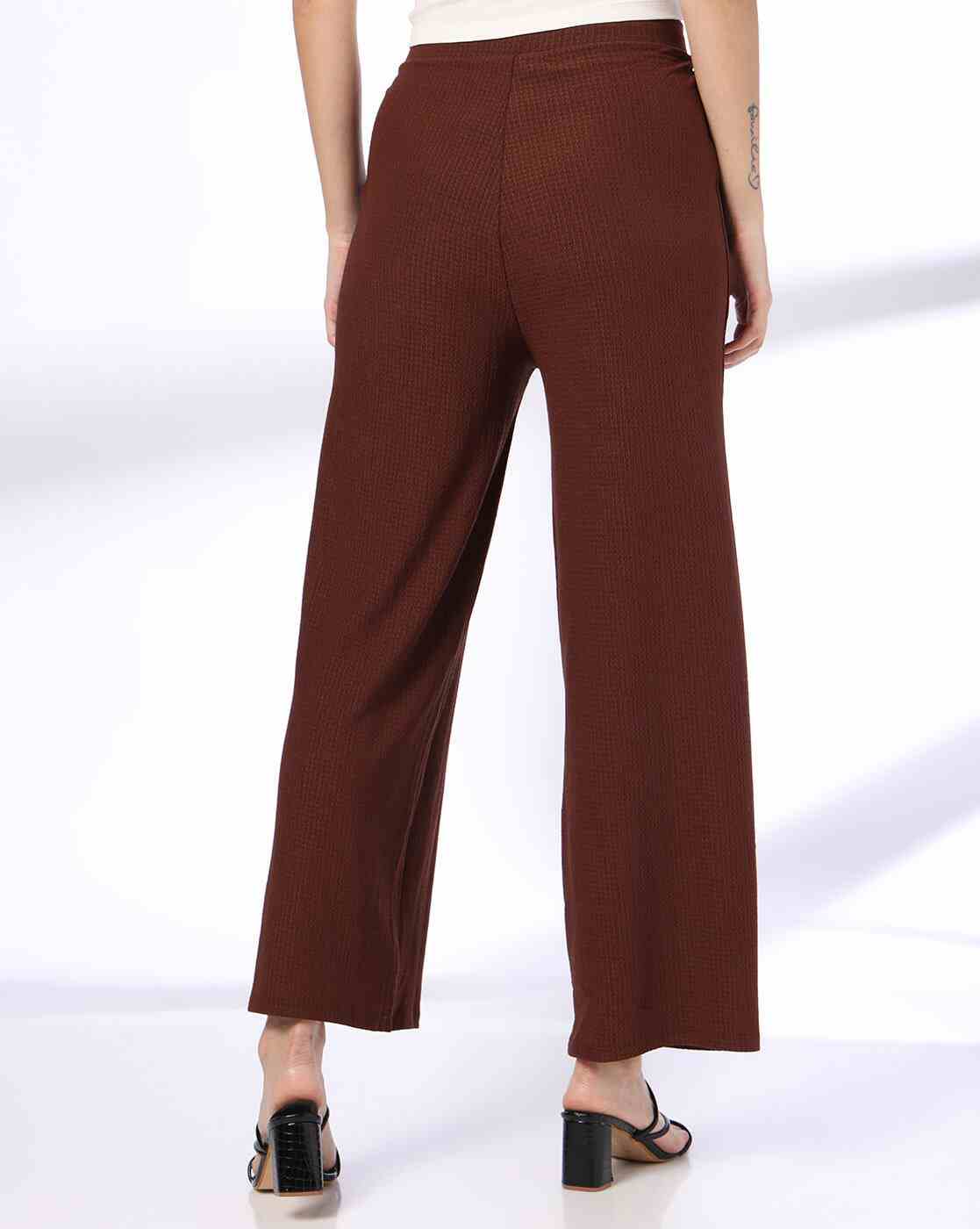 FIG | Women Chevron Pattern Trousers|2