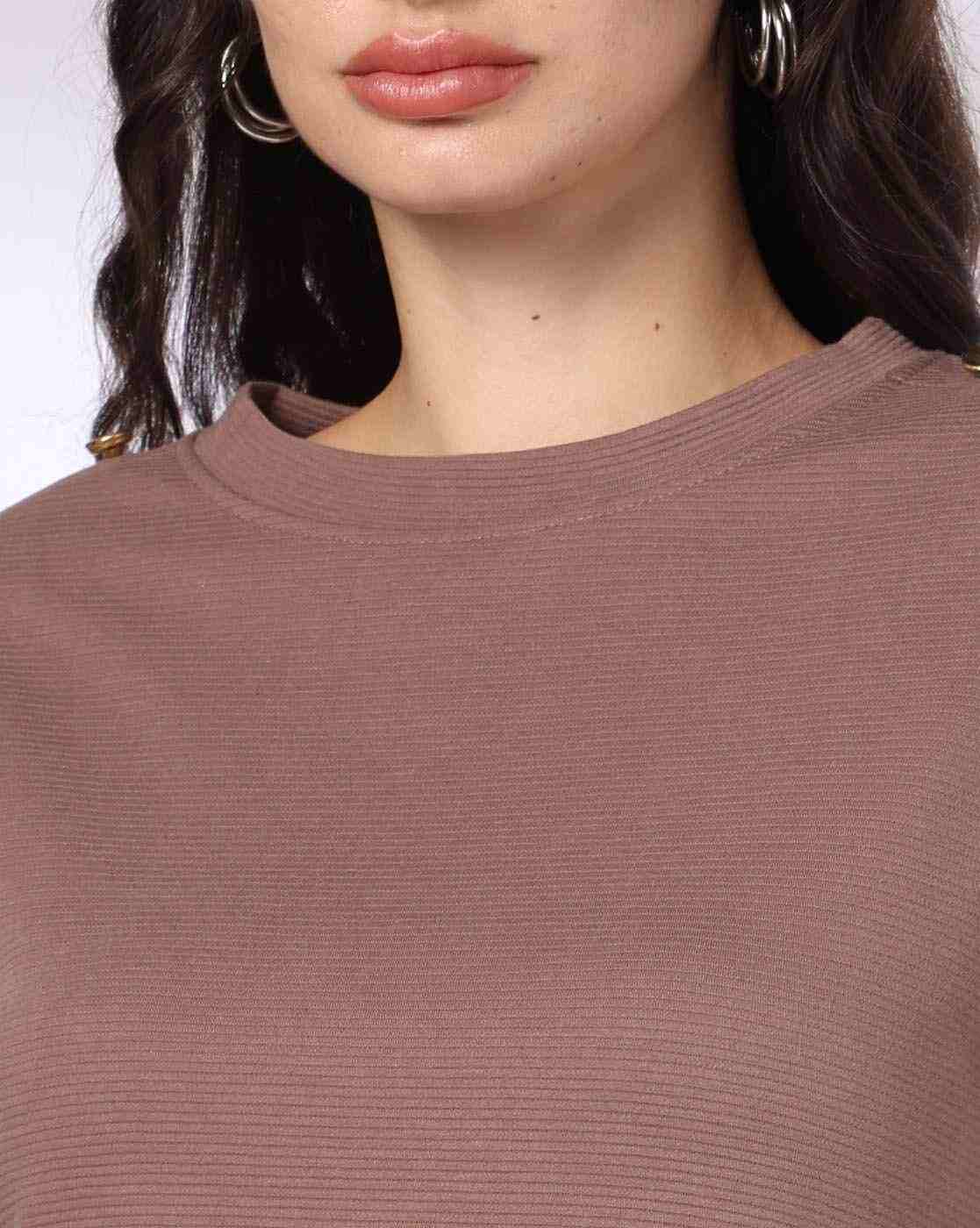 FIG | Women Relaxed Fit Crew-Neck T-Shirt|3