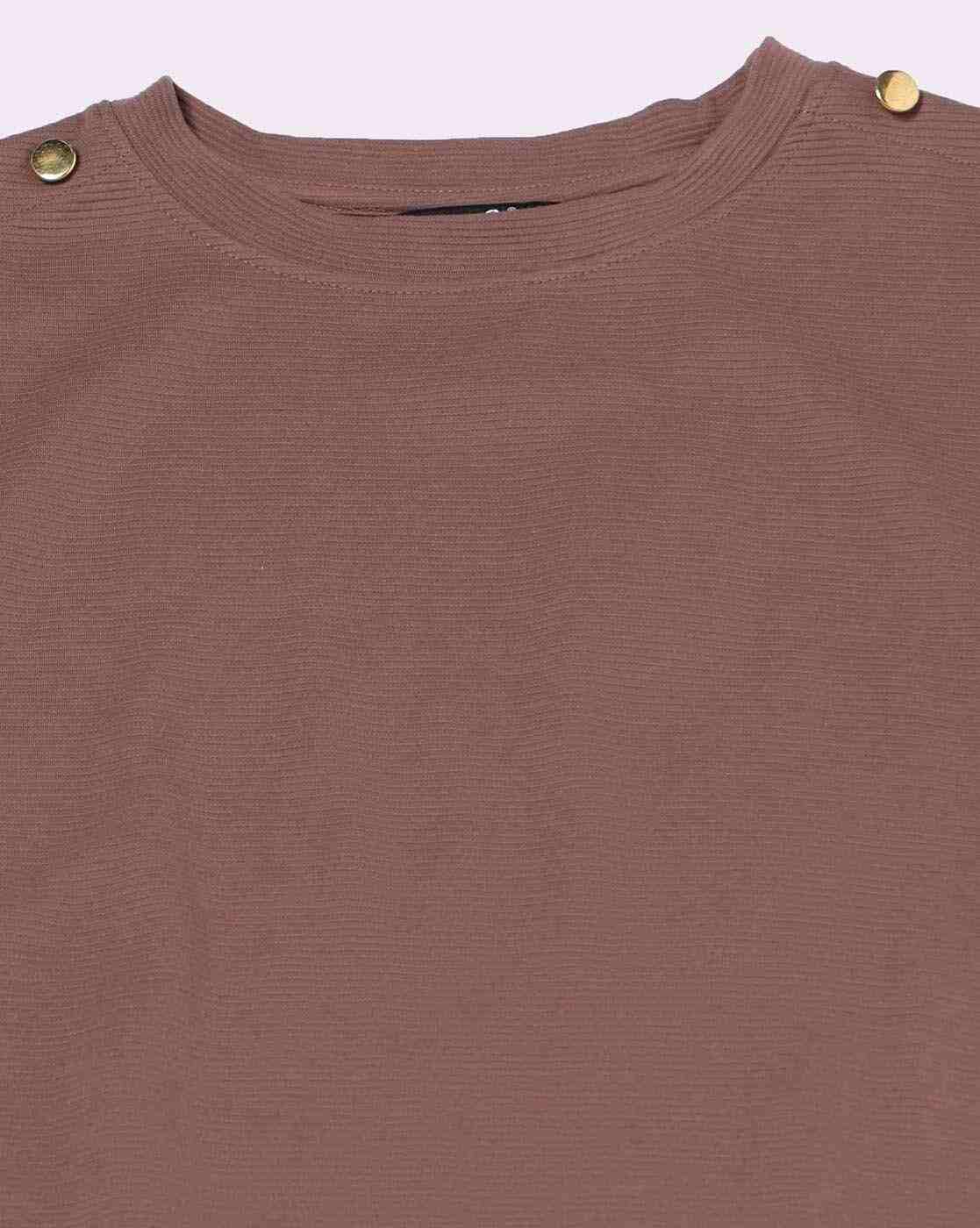 FIG | Women Relaxed Fit Crew-Neck T-Shirt|4