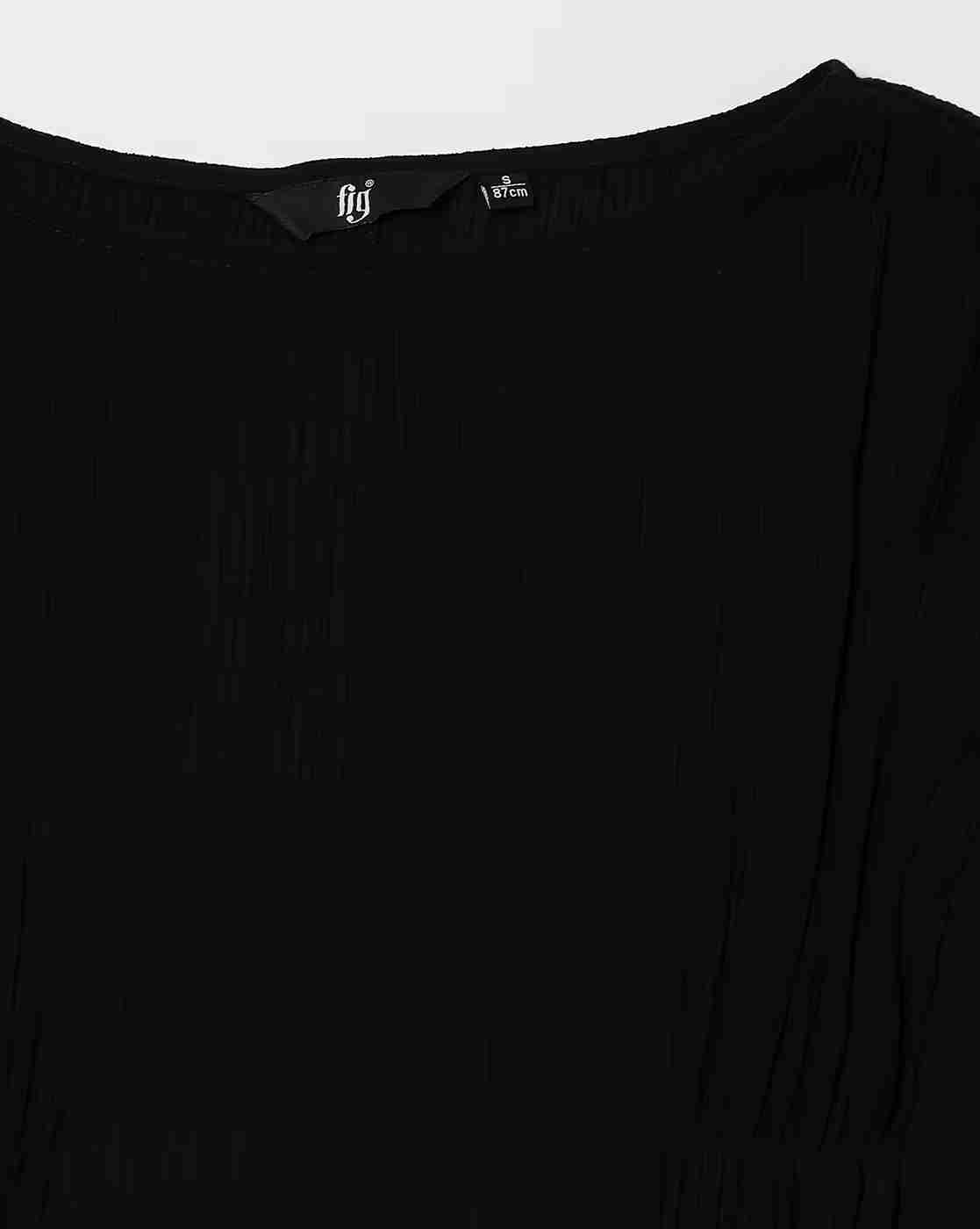 FIG | Women Round-Neck Fit & Flare Dress|4