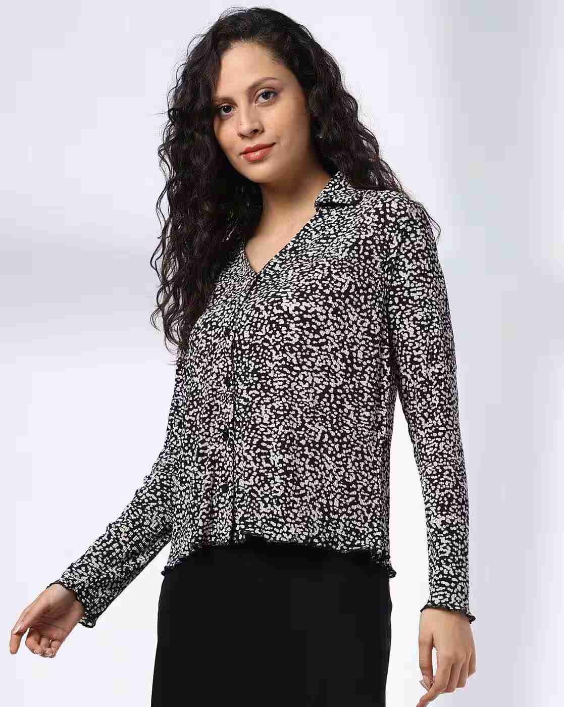 FIG | Women All-Over Print Regular Fit Shirt|3