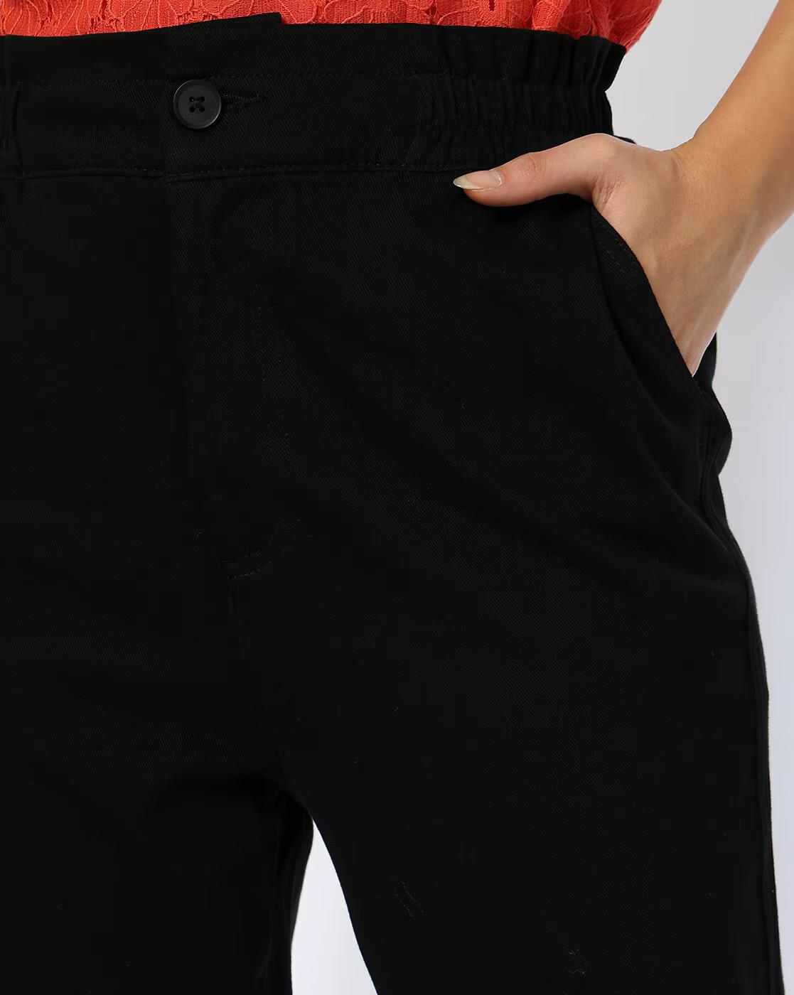 FIG | Women Relaxed Fit Flat-Front Pants|3