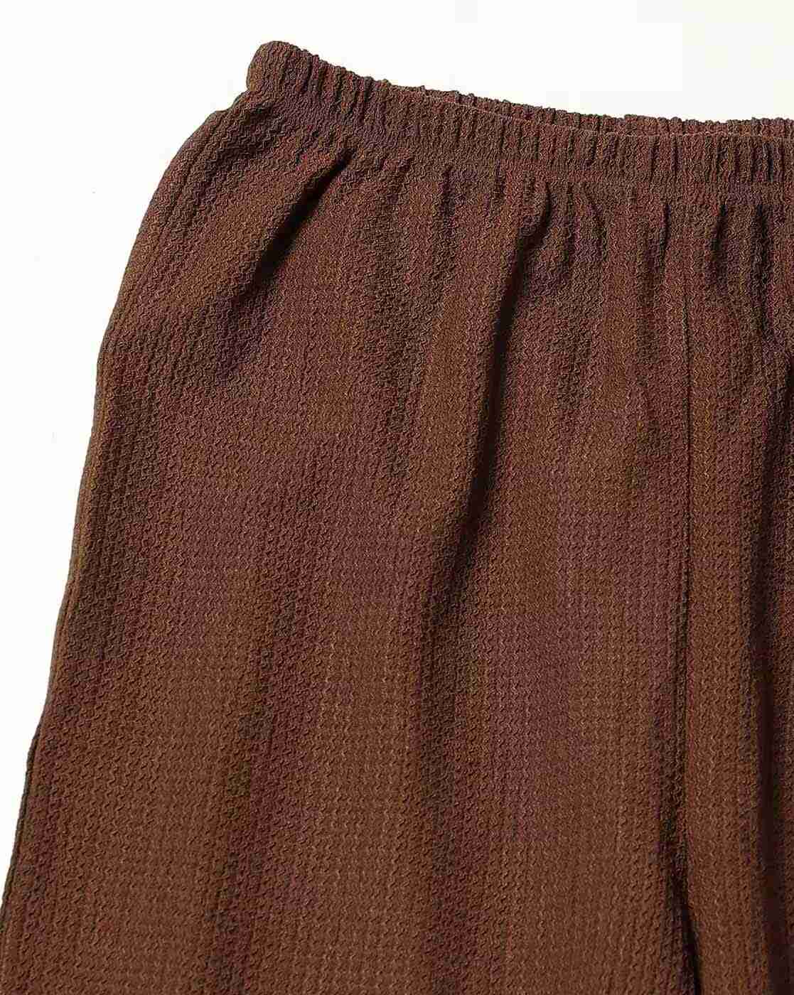 FIG | Women Relaxed Fit Pants with Elasticated Waist|4