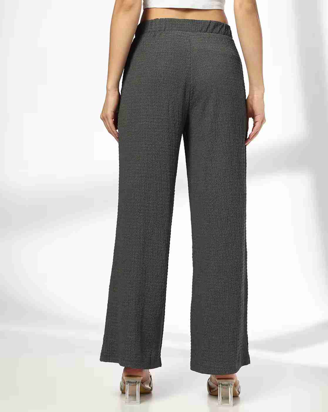 FIG | Women Wide-Leg Pants with Elasticated Waist|2