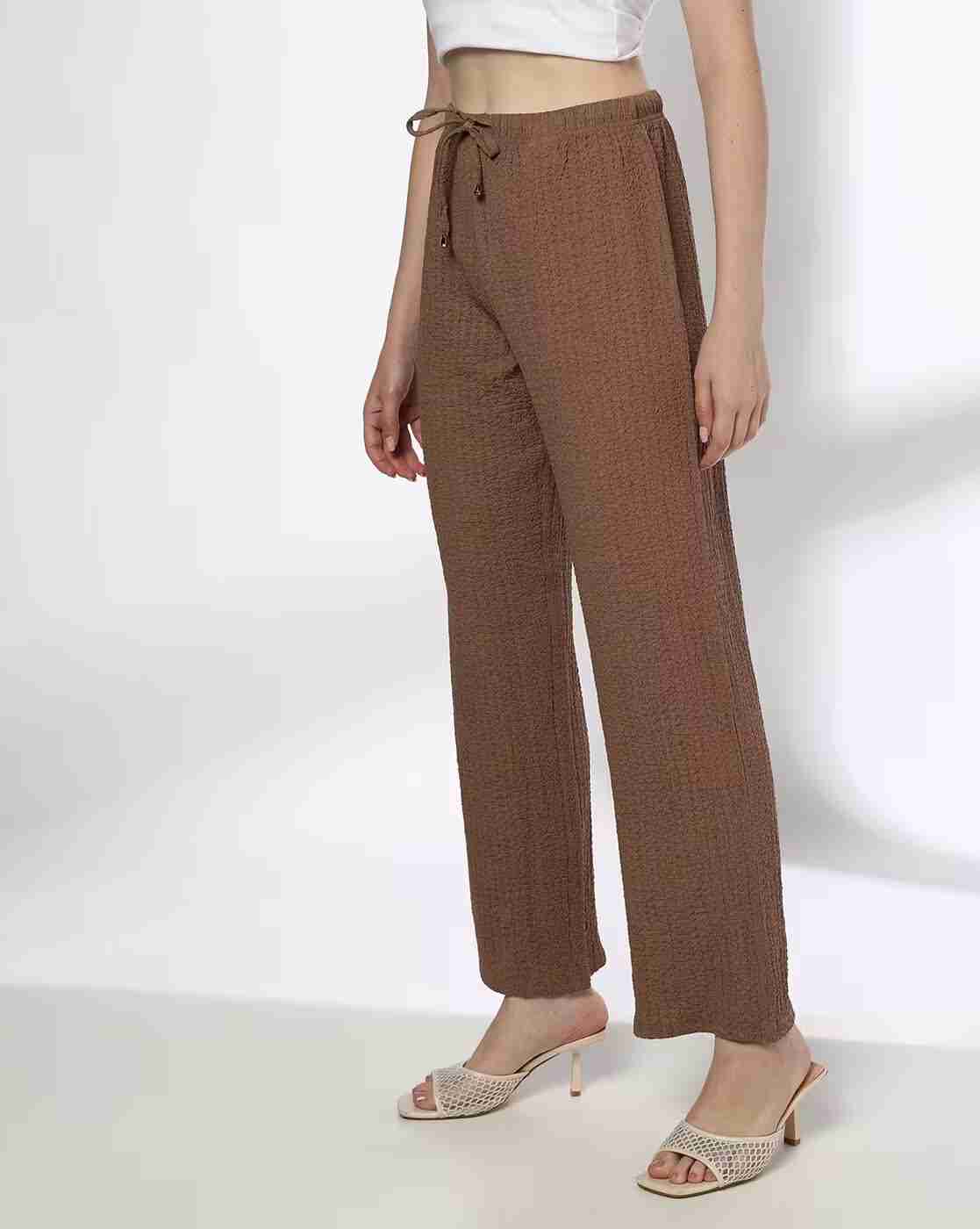 FIG | Women Knitted Straight Fit Pants|1
