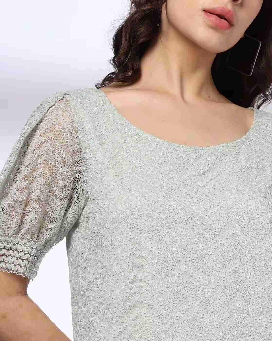 FIG | Women Lace Relaxed Fit Top|4