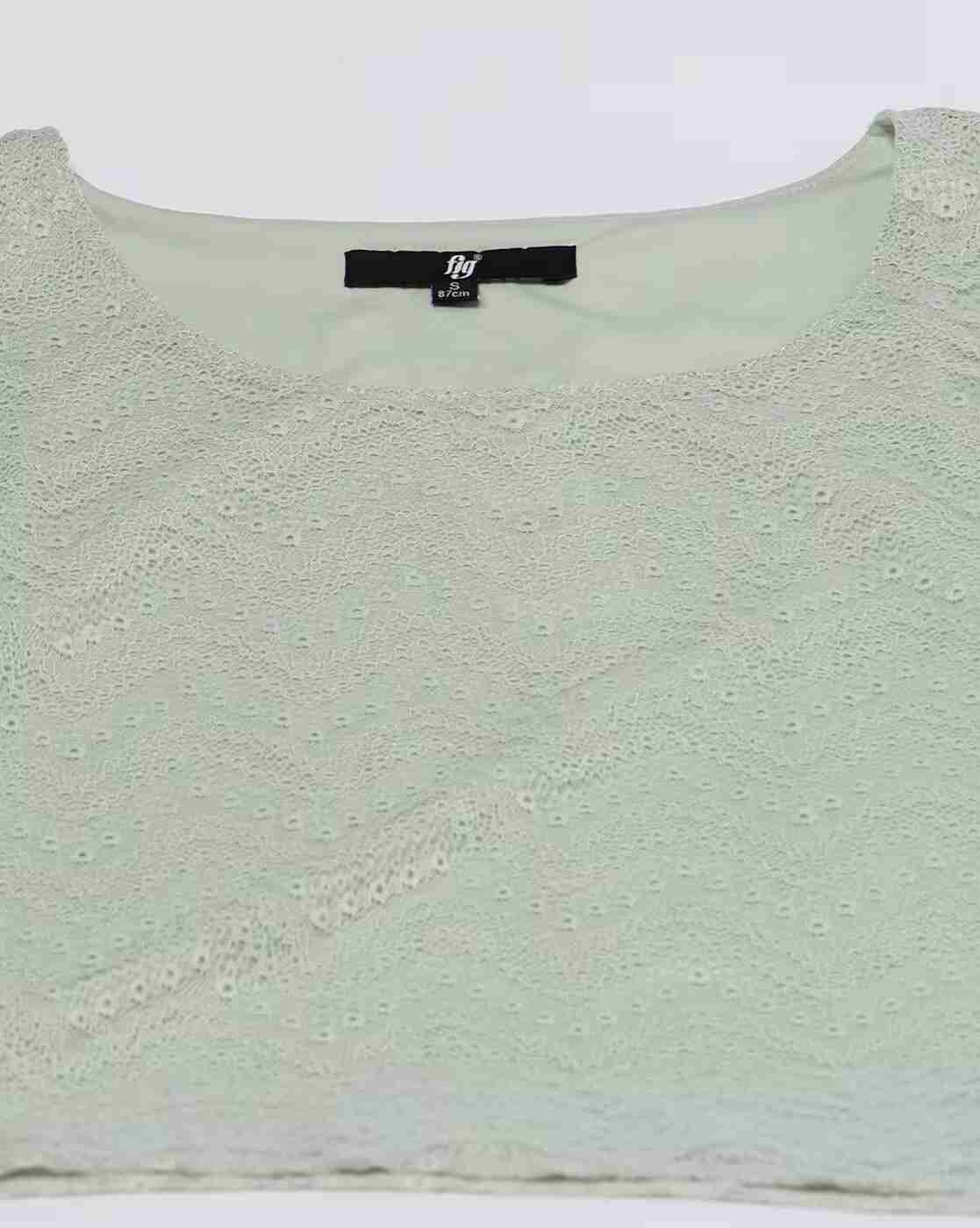FIG | Women Lace Relaxed Fit Top|5
