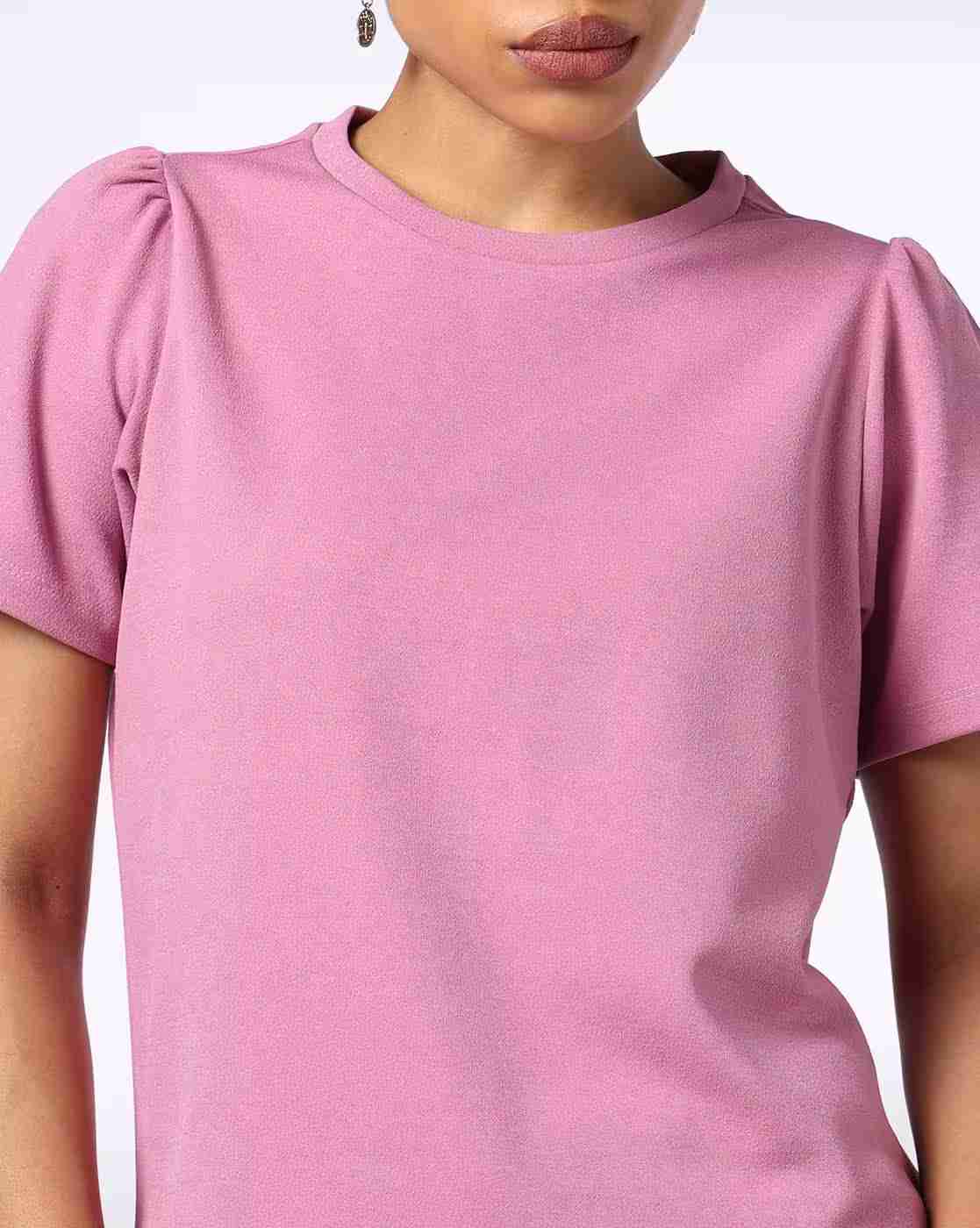 FIG | Women Relaxed Fit Round-Neck T-Shirt|3
