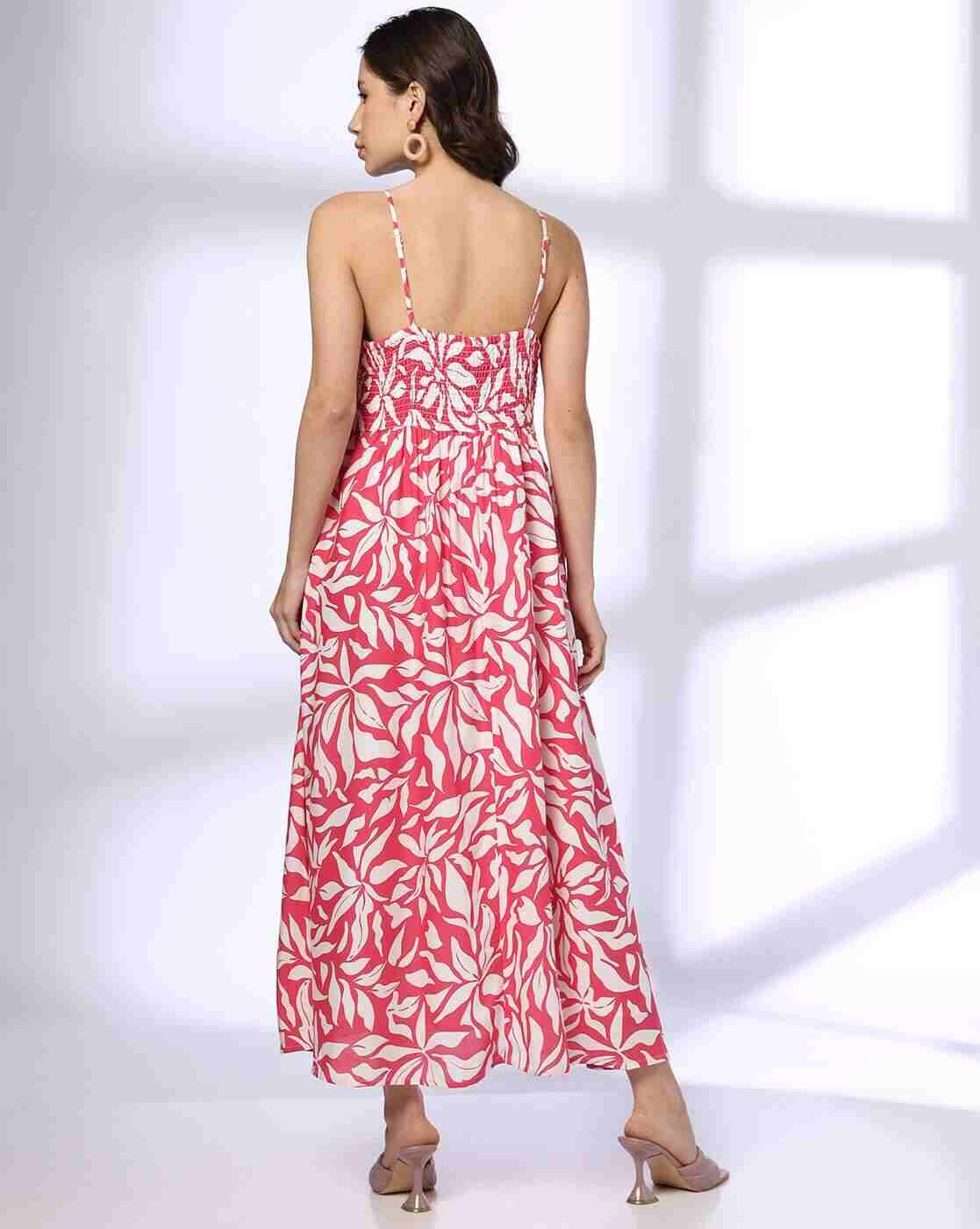 FIG | Women Floral Print Fit & Flare Dress|2