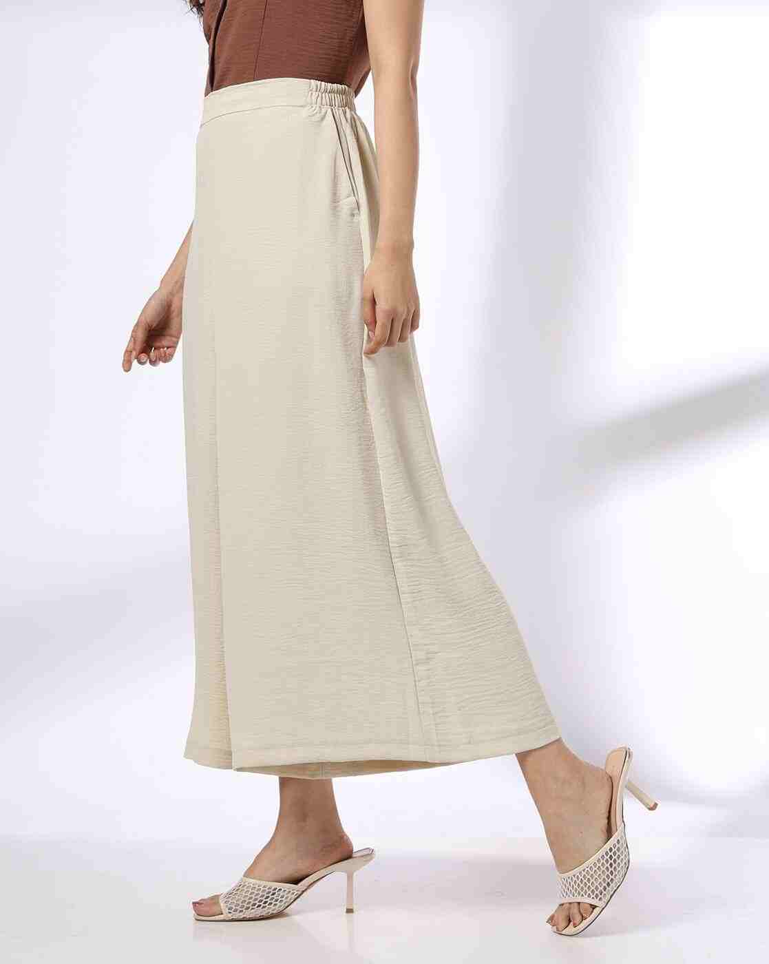FIG | Women High-Rise Relaxed Fit Palazzos|1