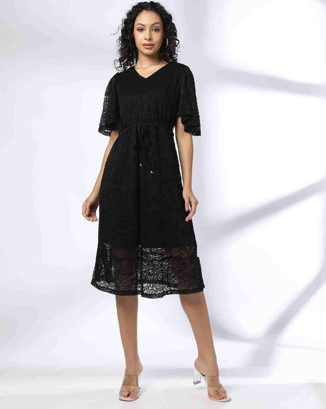 FIG | Women Lace Tiered Dress|0