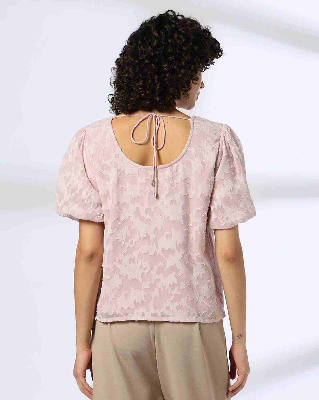 FIG | Women Jacquard Slim Fit Top|2