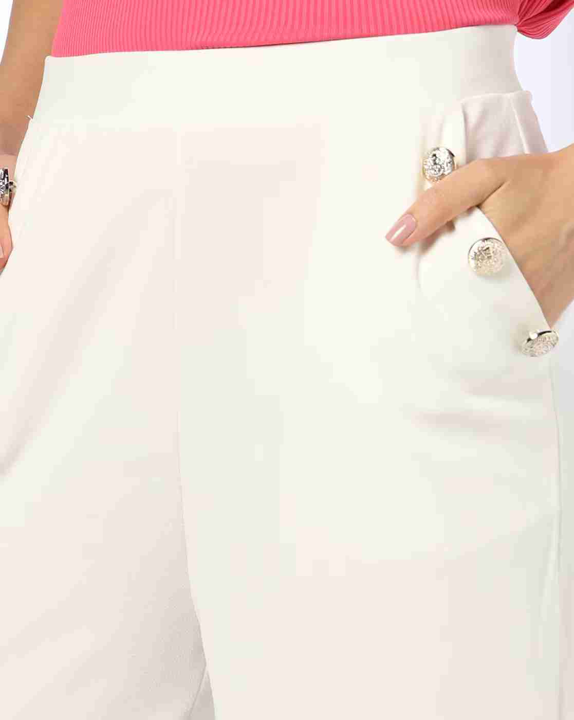 FIG | Women Wide-Leg Flat-Front Pants|3