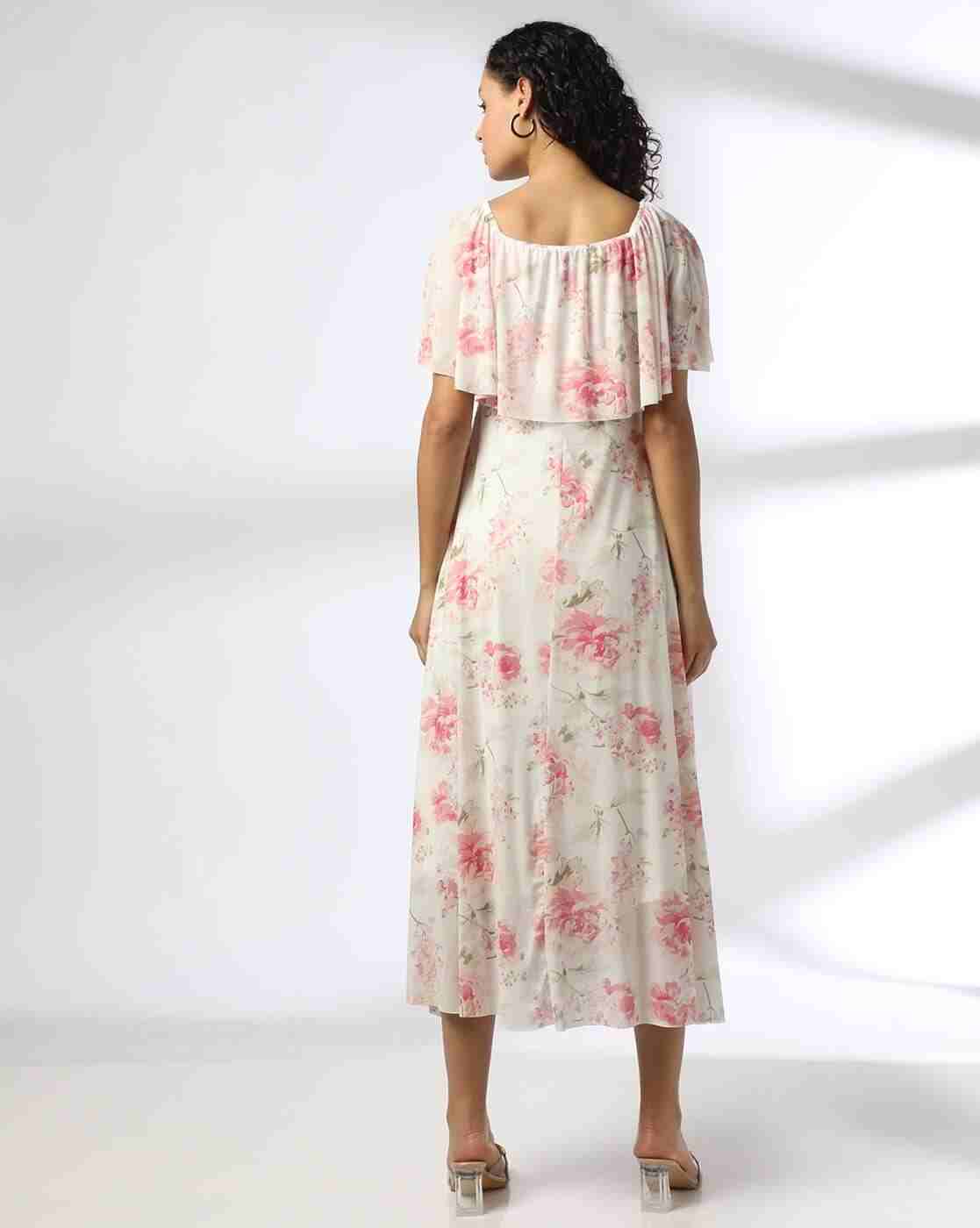 FIG | Women Floral Print A-Line Dress|2