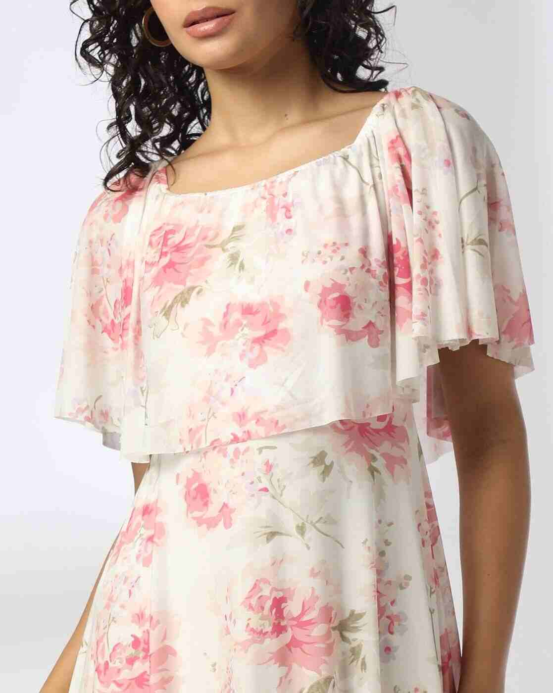 FIG | Women Floral Print A-Line Dress|4