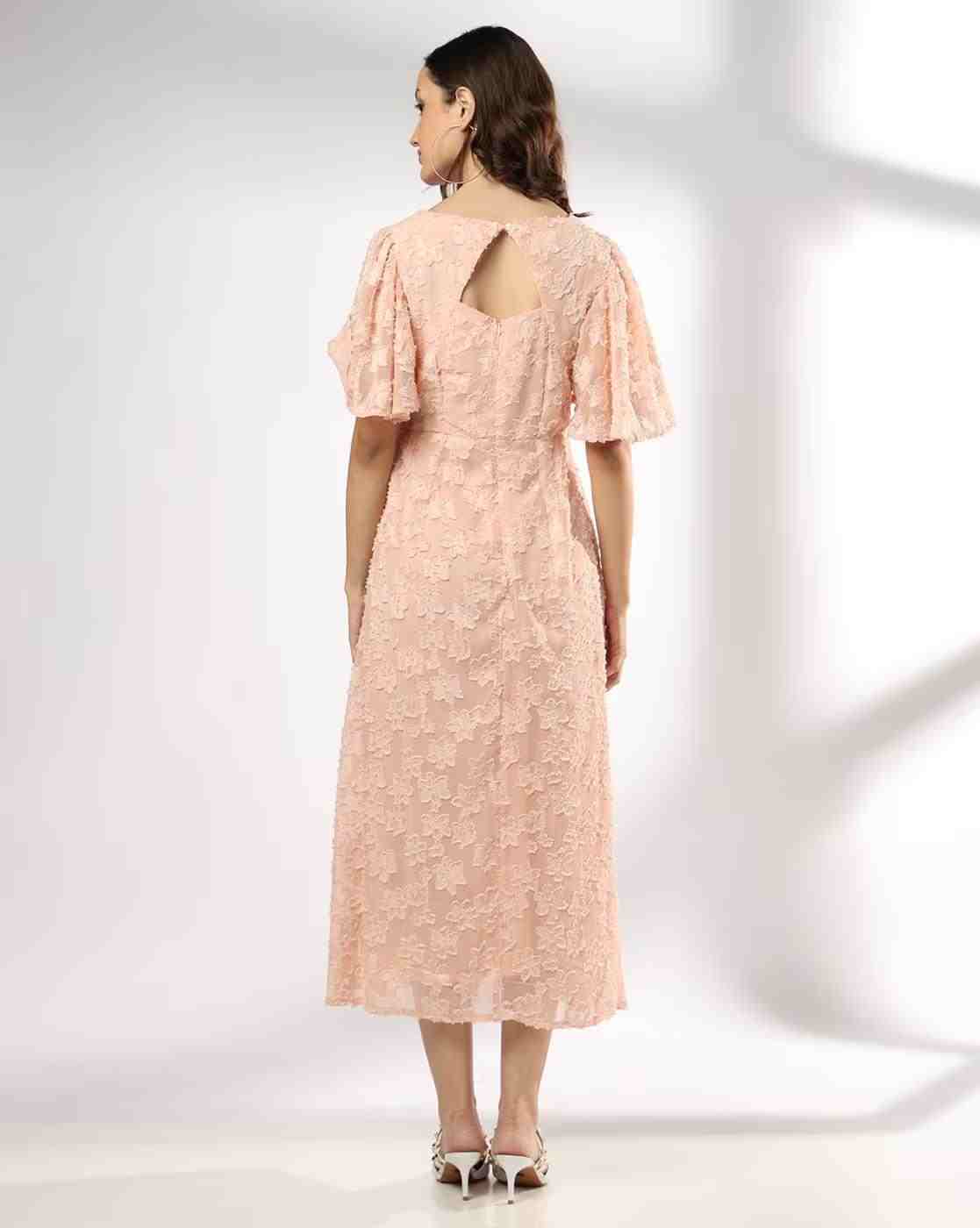 FIG | Women Lace A-Line Dress|2