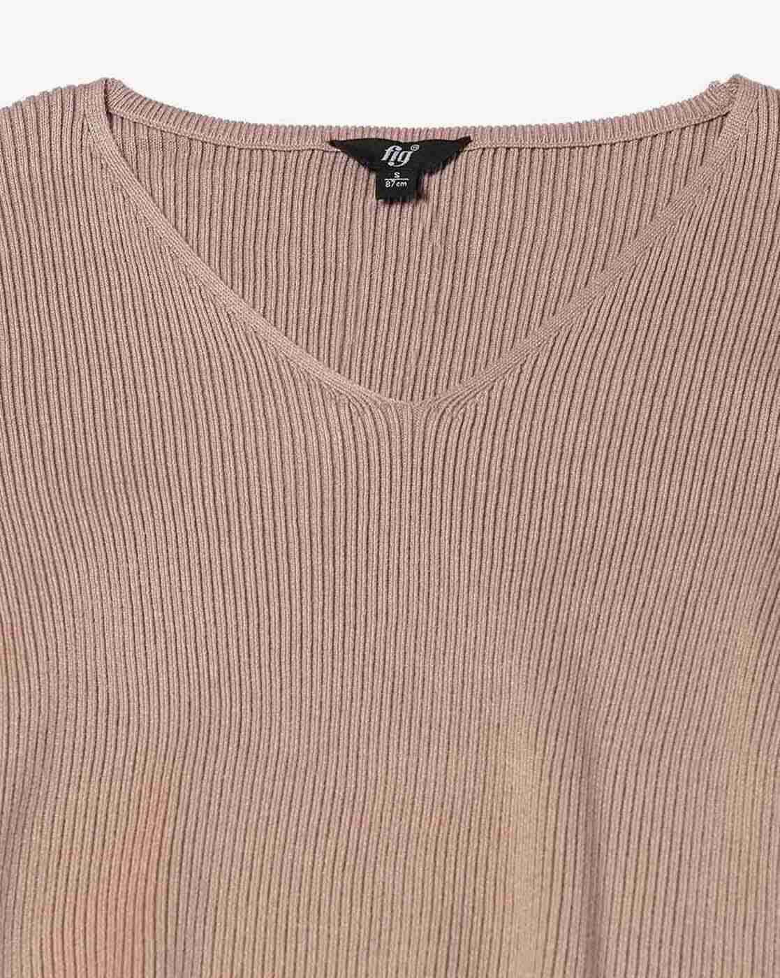 FIG | Women Ribbed Slim Fit Top|5