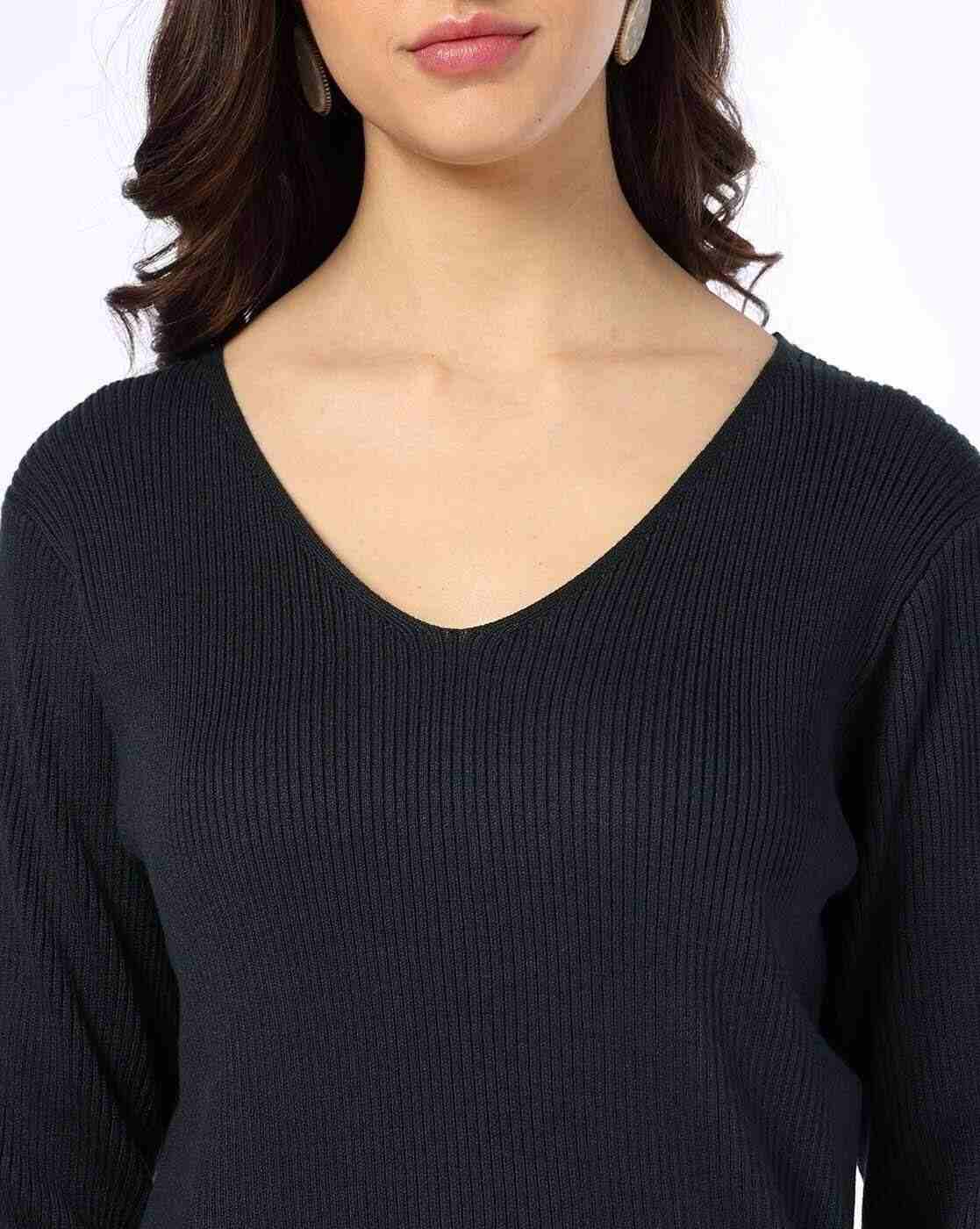 FIG | Women Ribbed Slim Fit Top|3