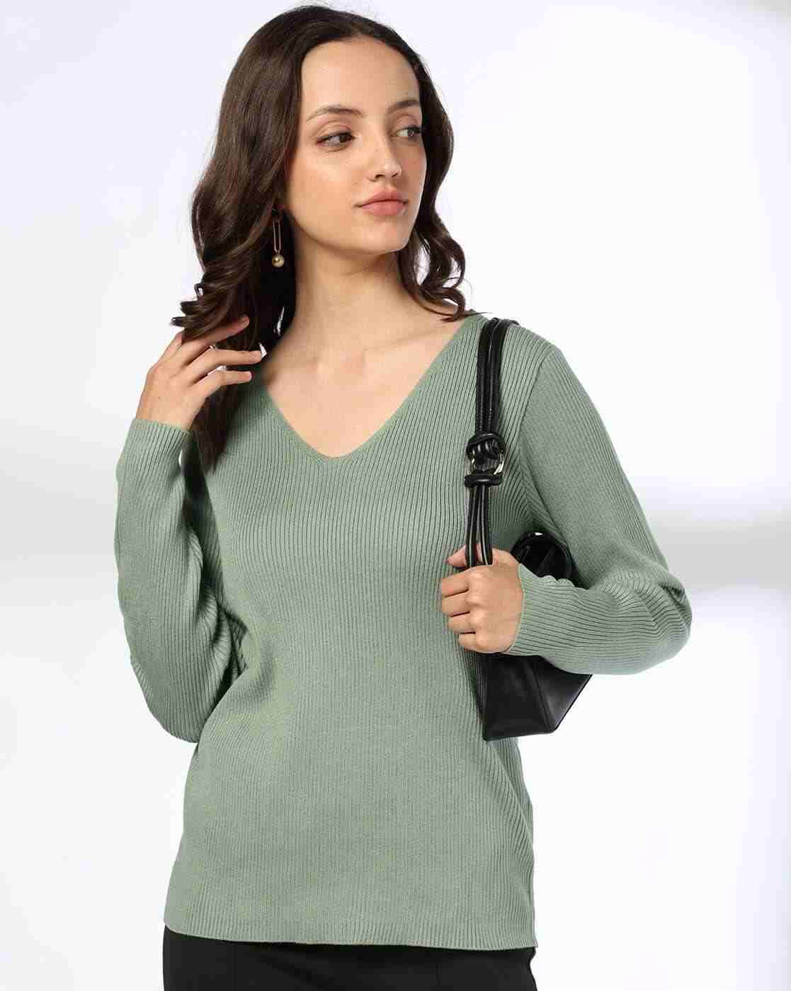 FIG | Women Ribbed Slim Fit Top|0