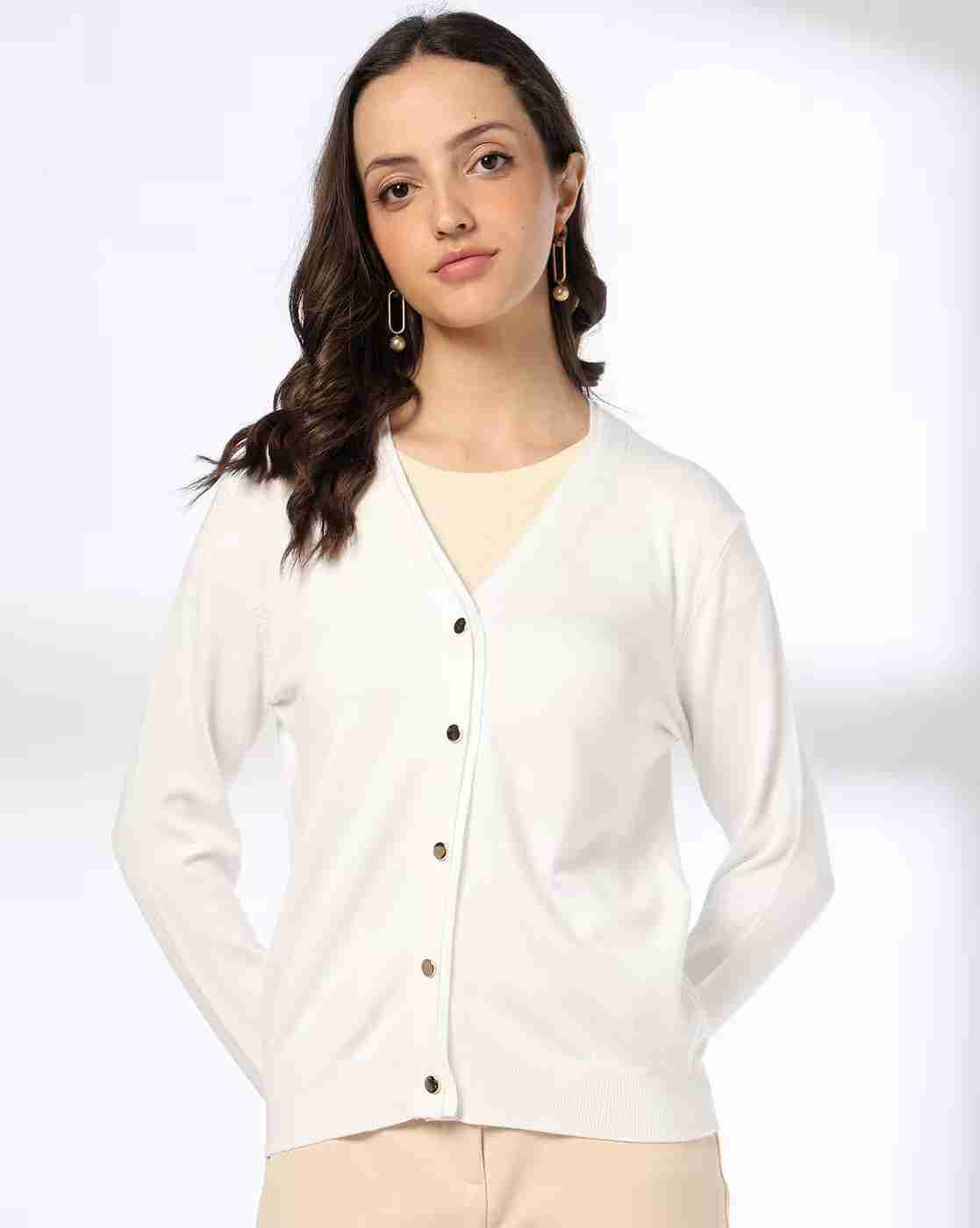 FIG | Women V-Neck Cardigan|3