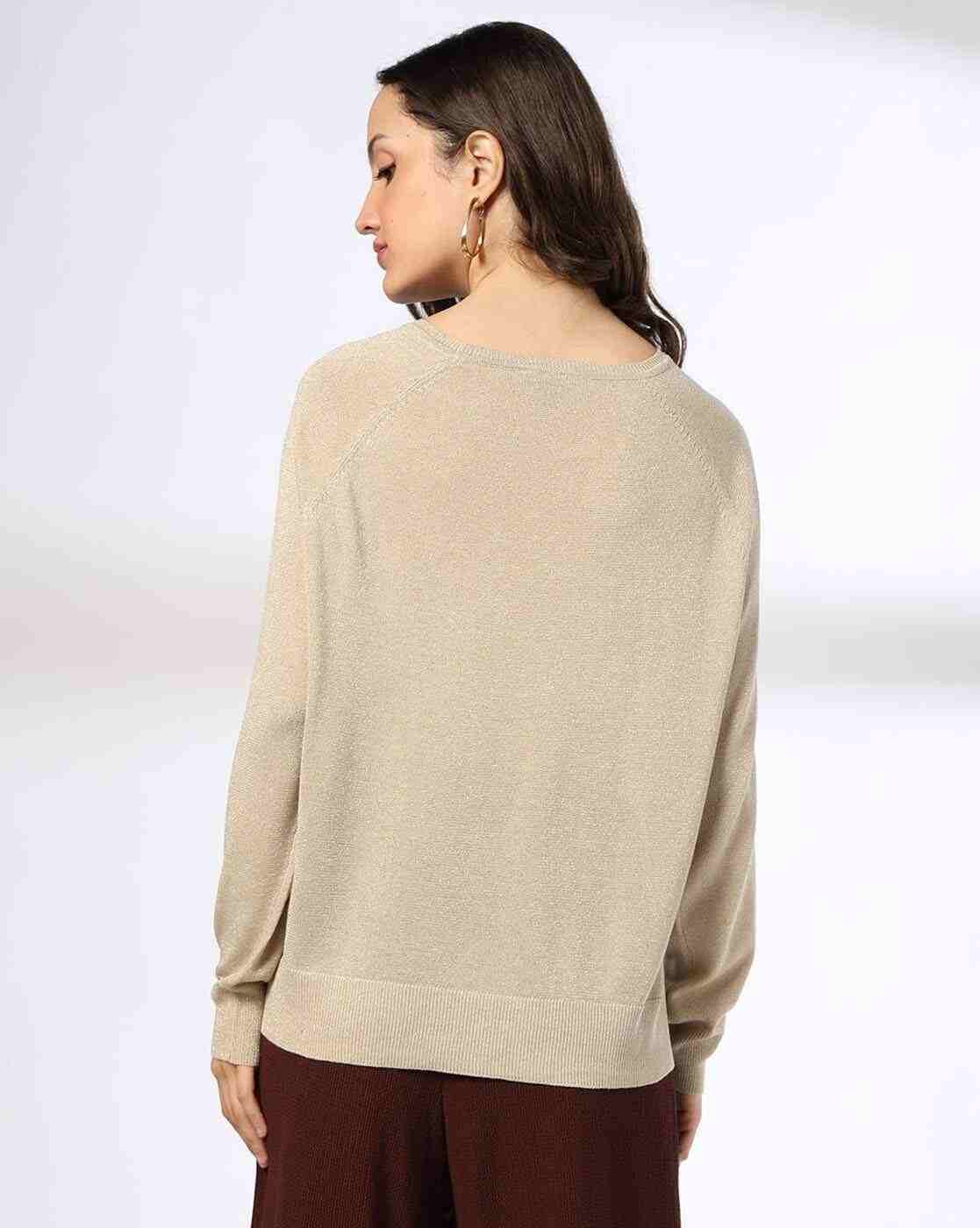 FIG | Women Ribbed Round-Neck Pullover|2