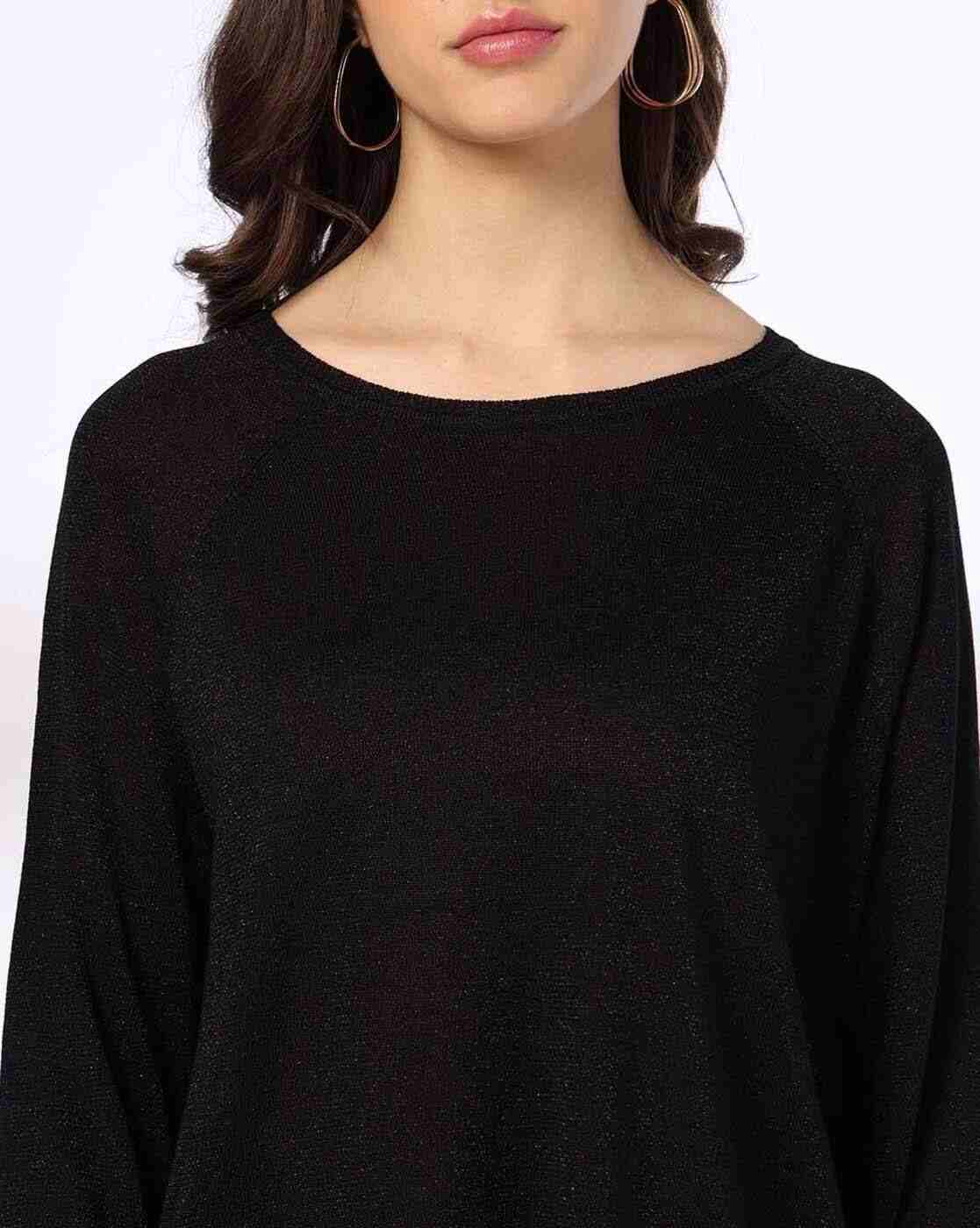 FIG | Women Ribbed Round-Neck Pullover|3