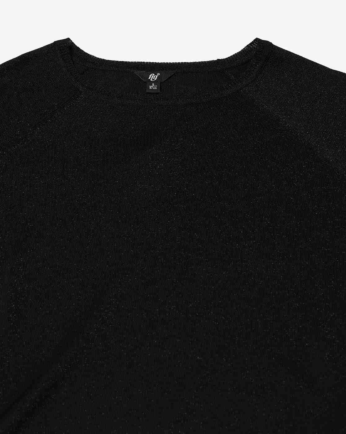 FIG | Women Ribbed Round-Neck Pullover|4