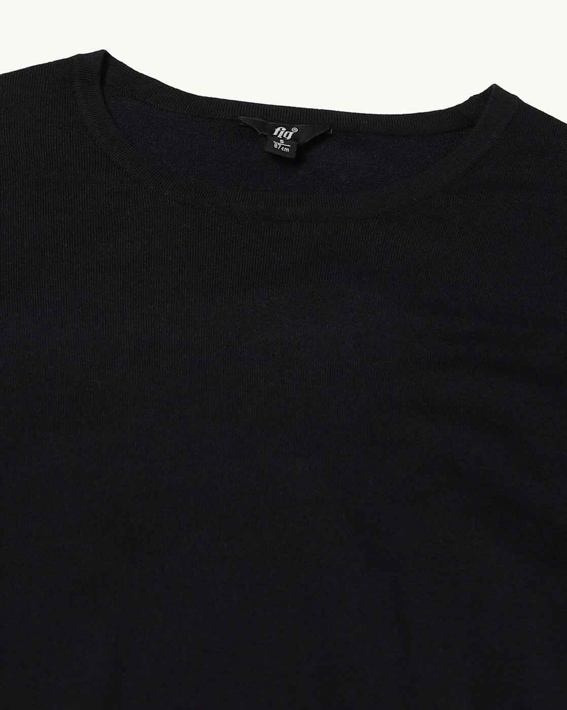 FIG | Women Ribbed Slim Fit Pullover|4