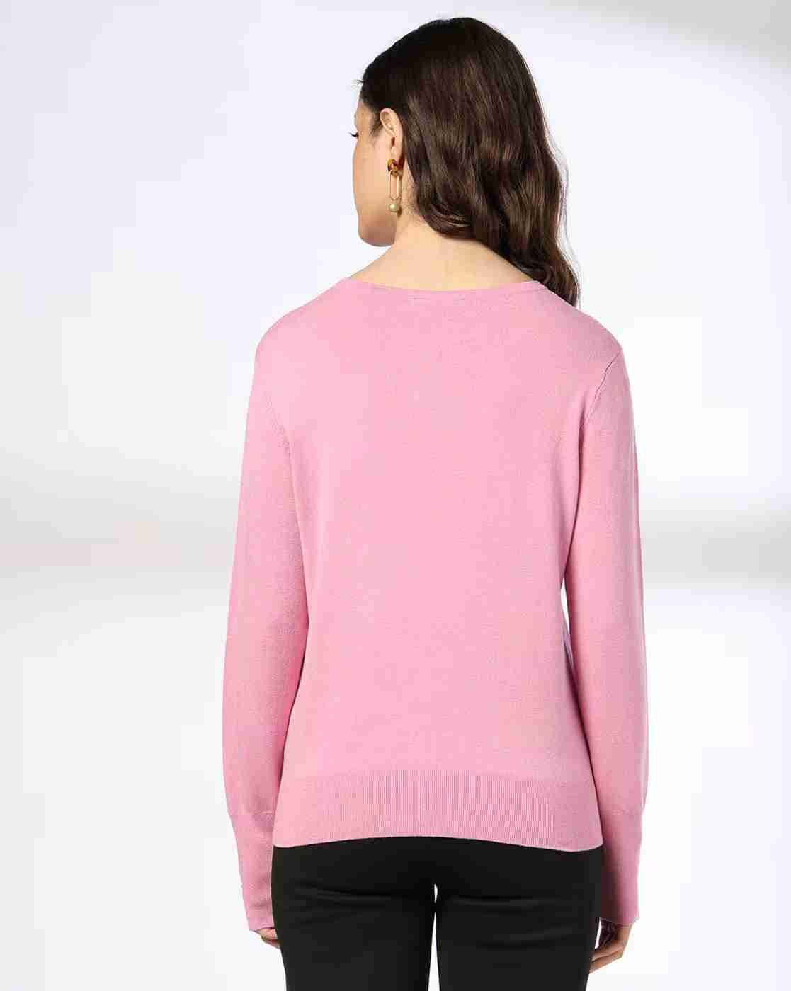 FIG | Women Ribbed Slim Fit Pullover|2