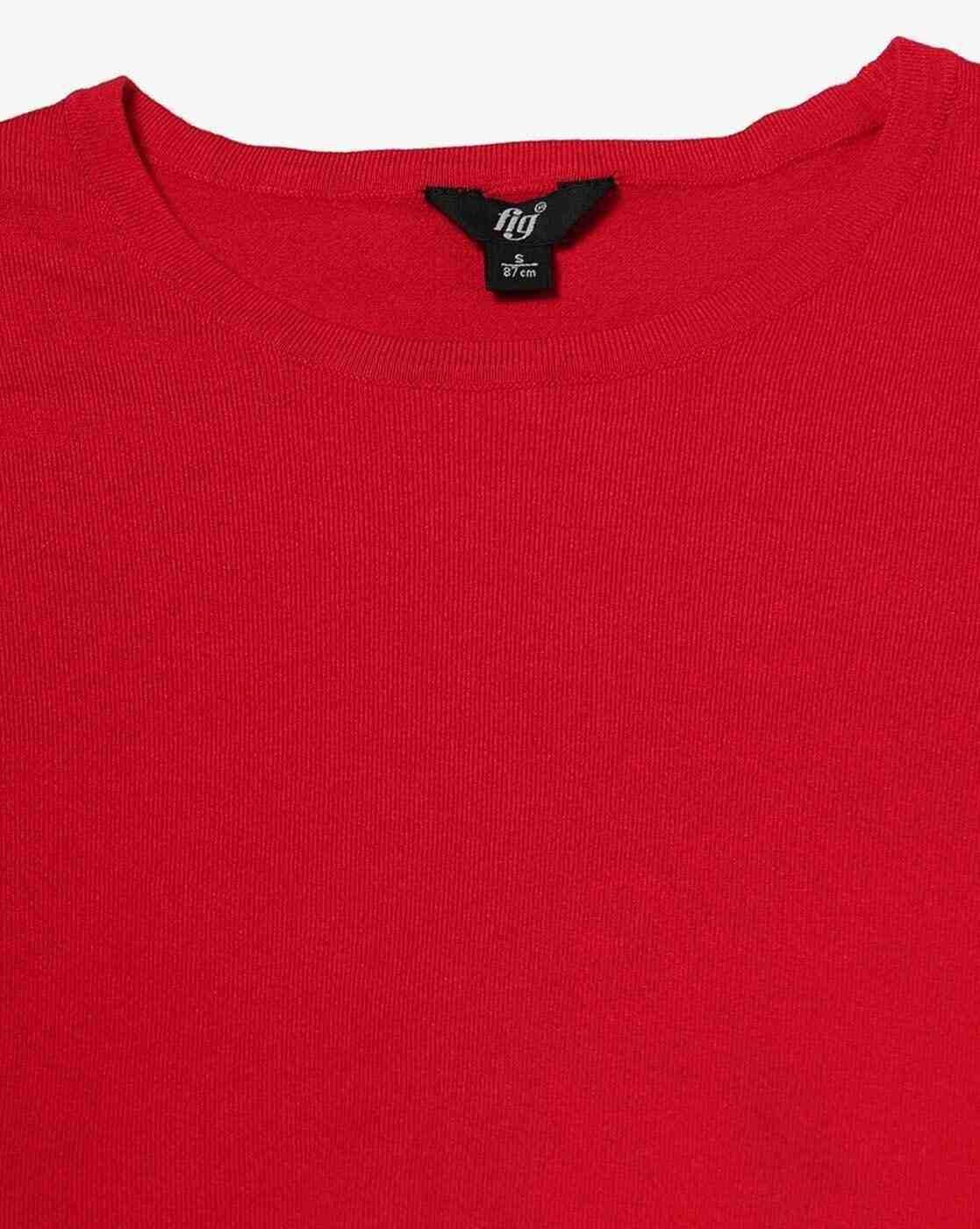 FIG | Women Ribbed Slim Fit Pullover|5