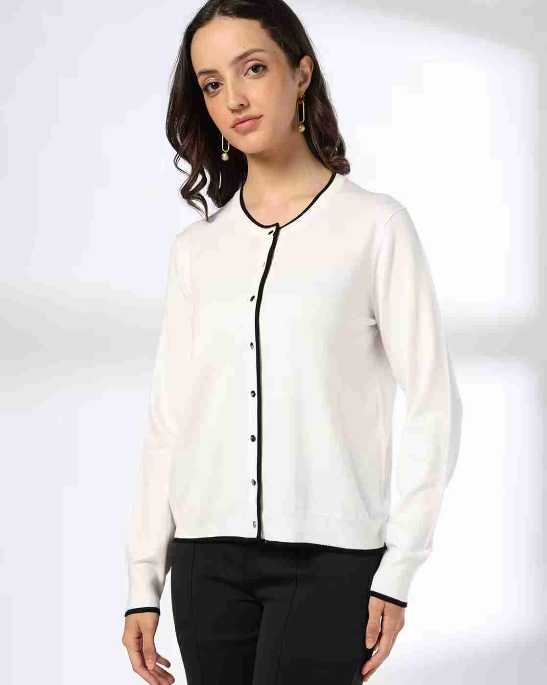 FIG | Women Round-Neck Cardigan|3