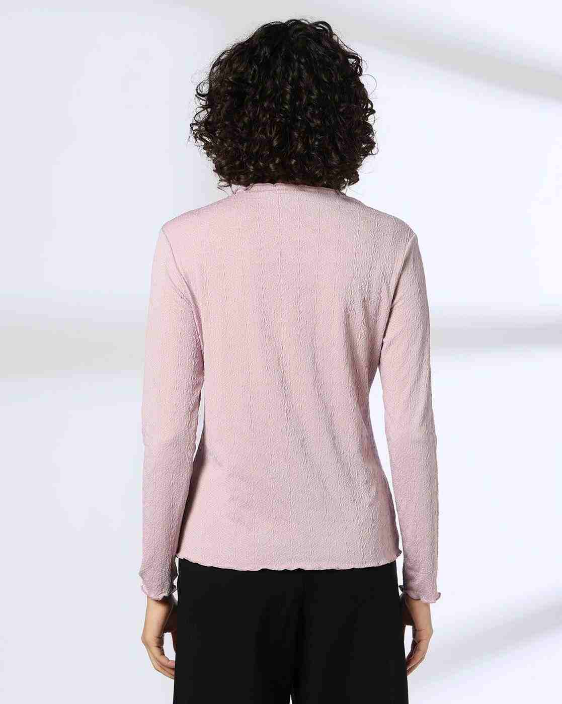 FIG | Women Floral Patterned Mock-Neck Top|2