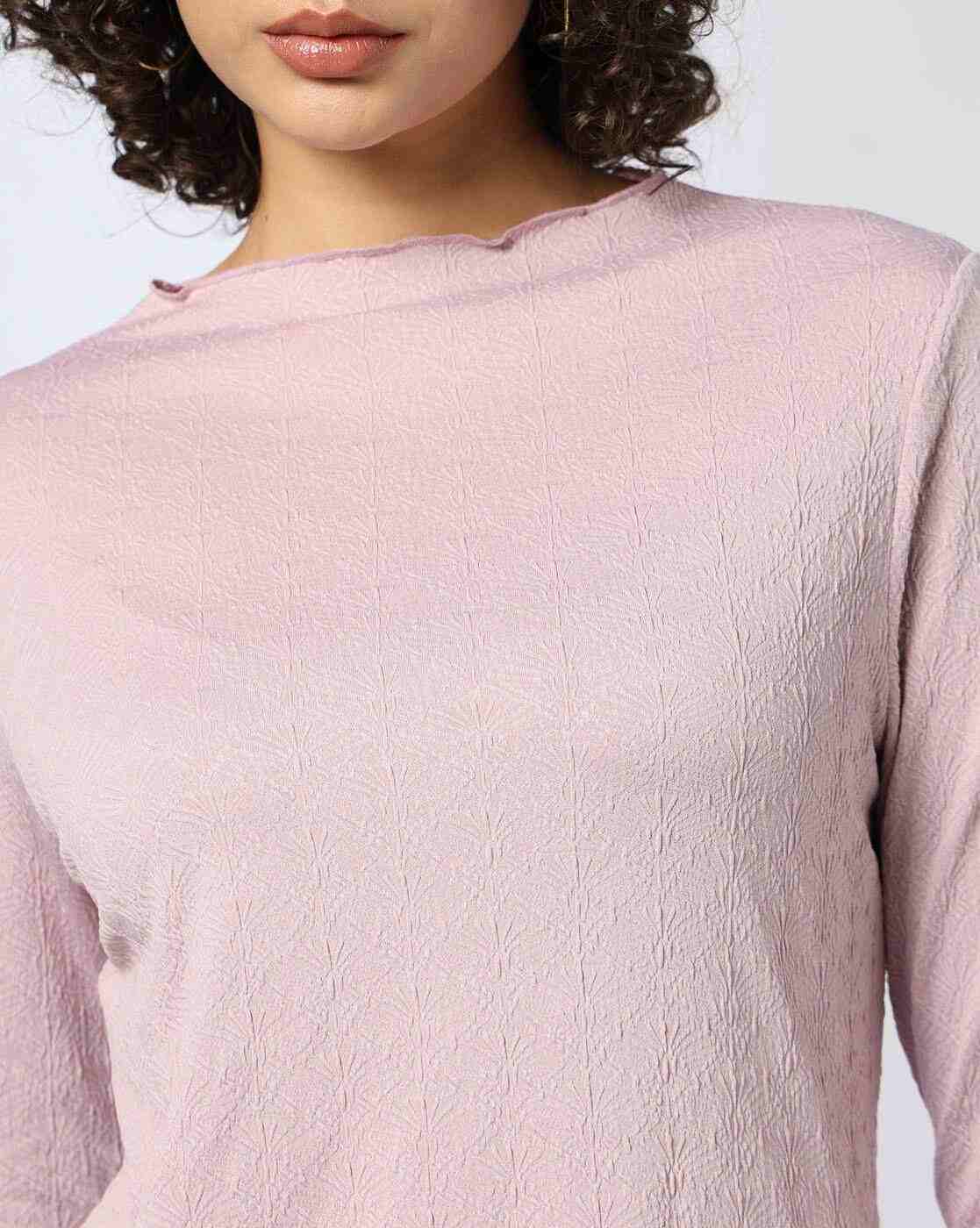 FIG | Women Floral Patterned Mock-Neck Top|3