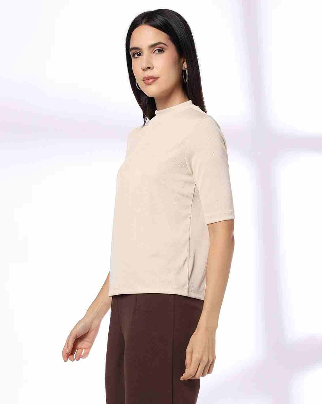 FIG | Women Relaxed Fit High-Neck Sweatshirt|1