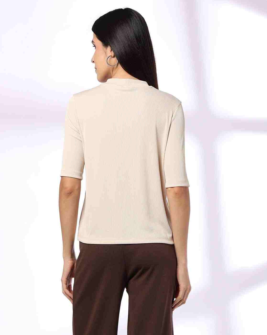 FIG | Women Relaxed Fit High-Neck Sweatshirt|2