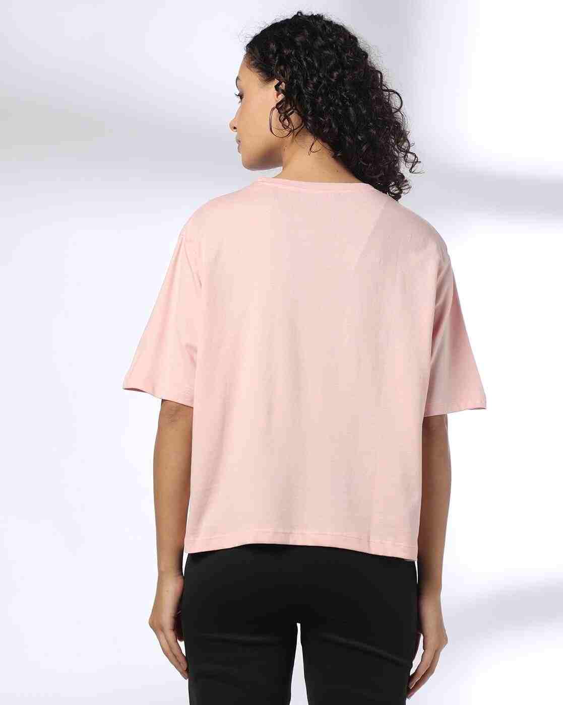 FIG | Women Embellished Relaxed Fit Crew-Neck T-Shirt|2