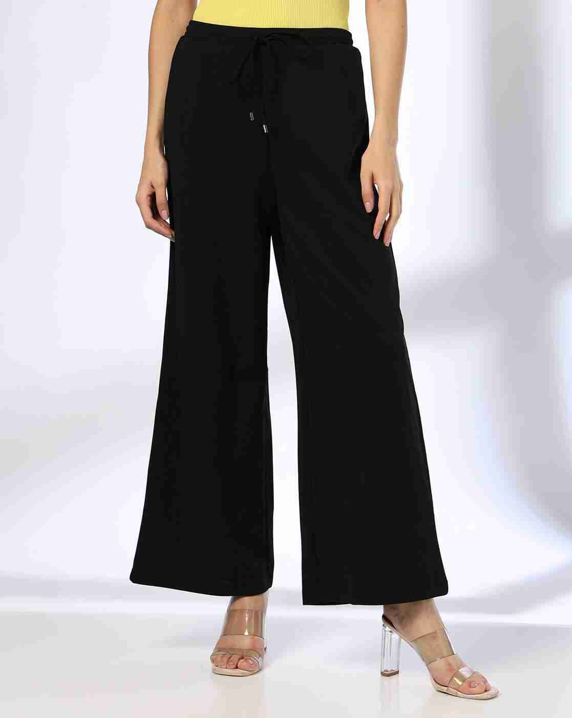 Women Wide-Leg Ankle-Length Pants
