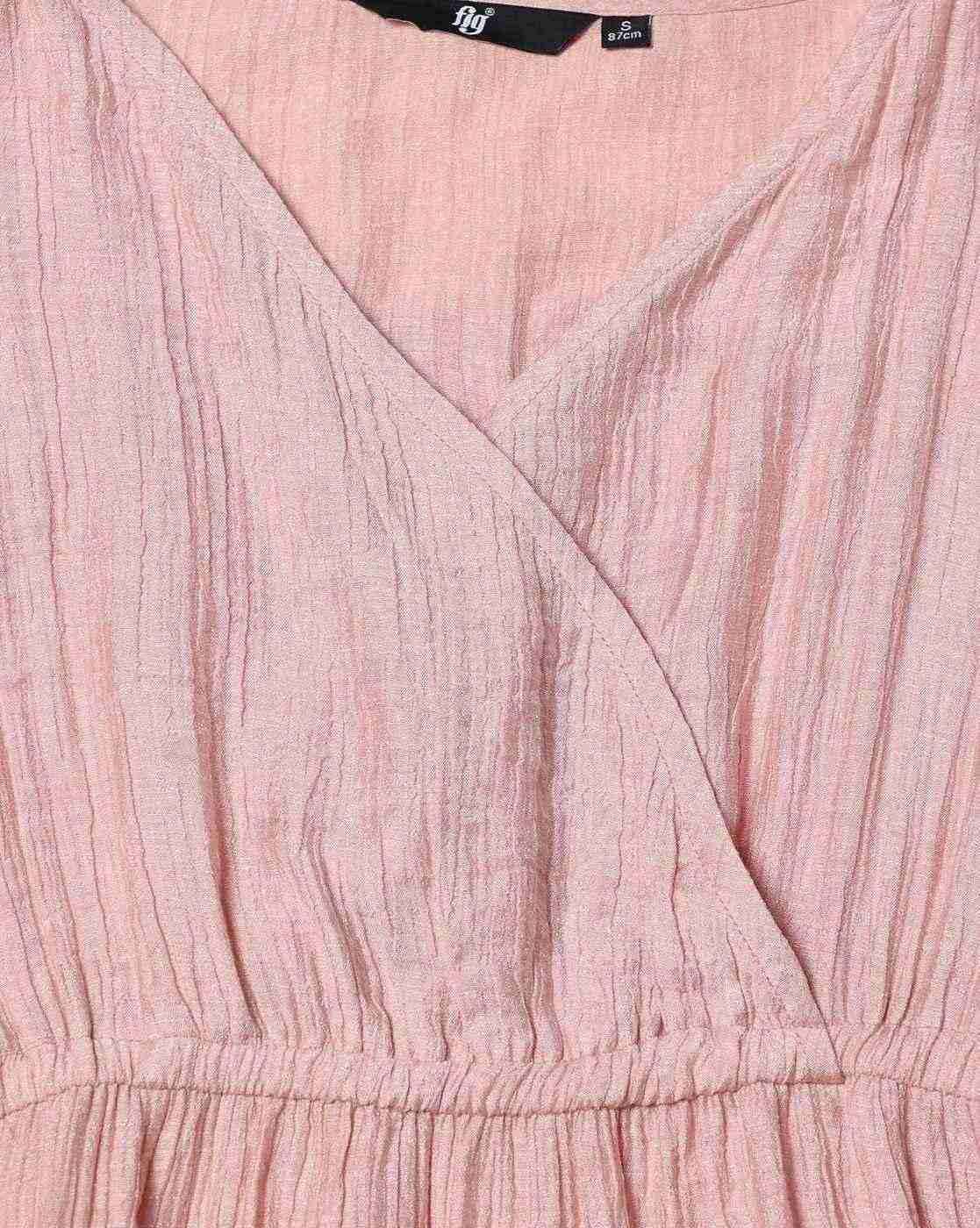 FIG | Women V-Neck Fit & Flare Dress|4