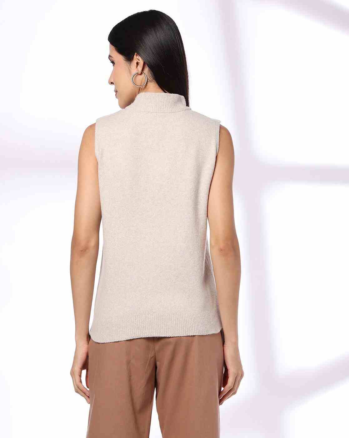 FIG | Women Ribbed Turtleneck Pullover|2