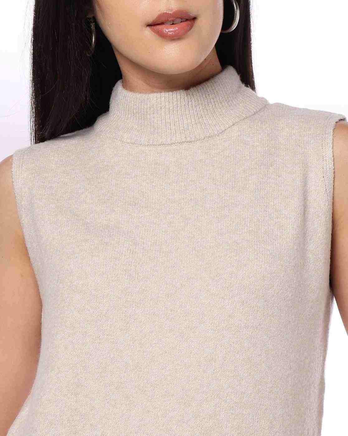 FIG | Women Ribbed Turtleneck Pullover|4