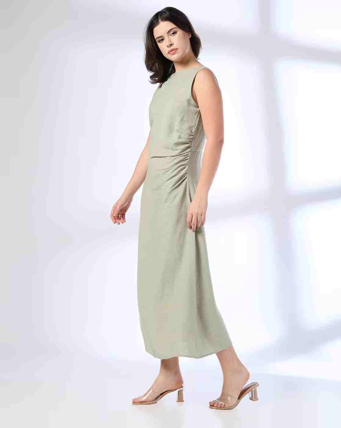 FIG | Women Boat-Neck Sheath Dress|1