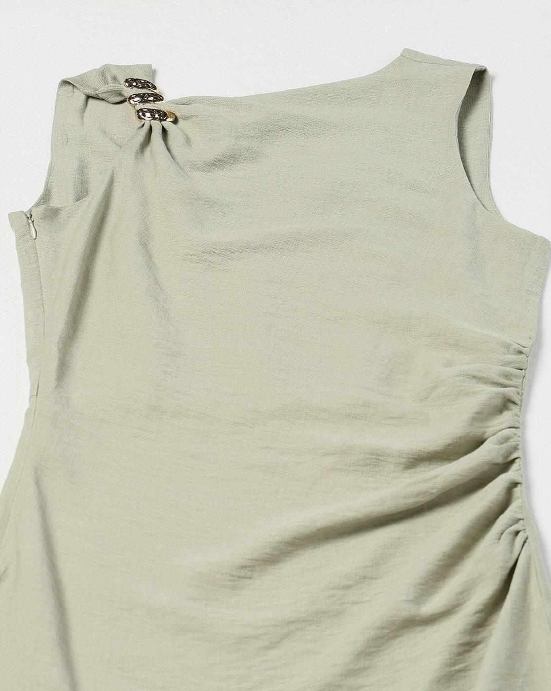 FIG | Women Boat-Neck Sheath Dress|5