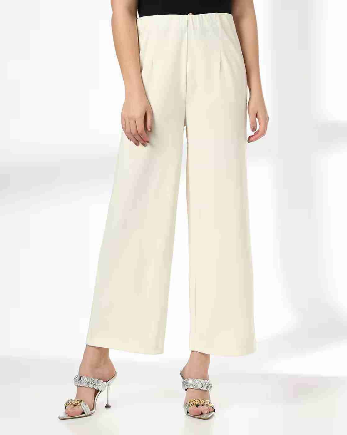 FIG | Women Straight Fit Flat-Front Pants|0