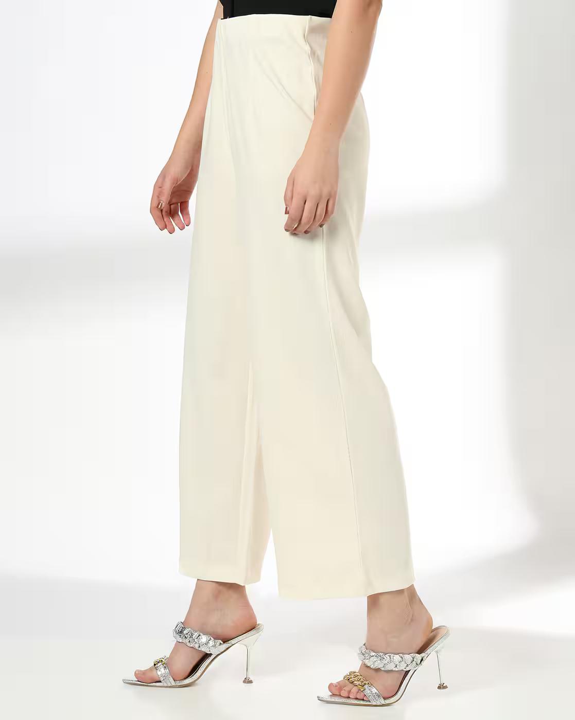 FIG | Women Straight Fit Flat-Front Pants|1