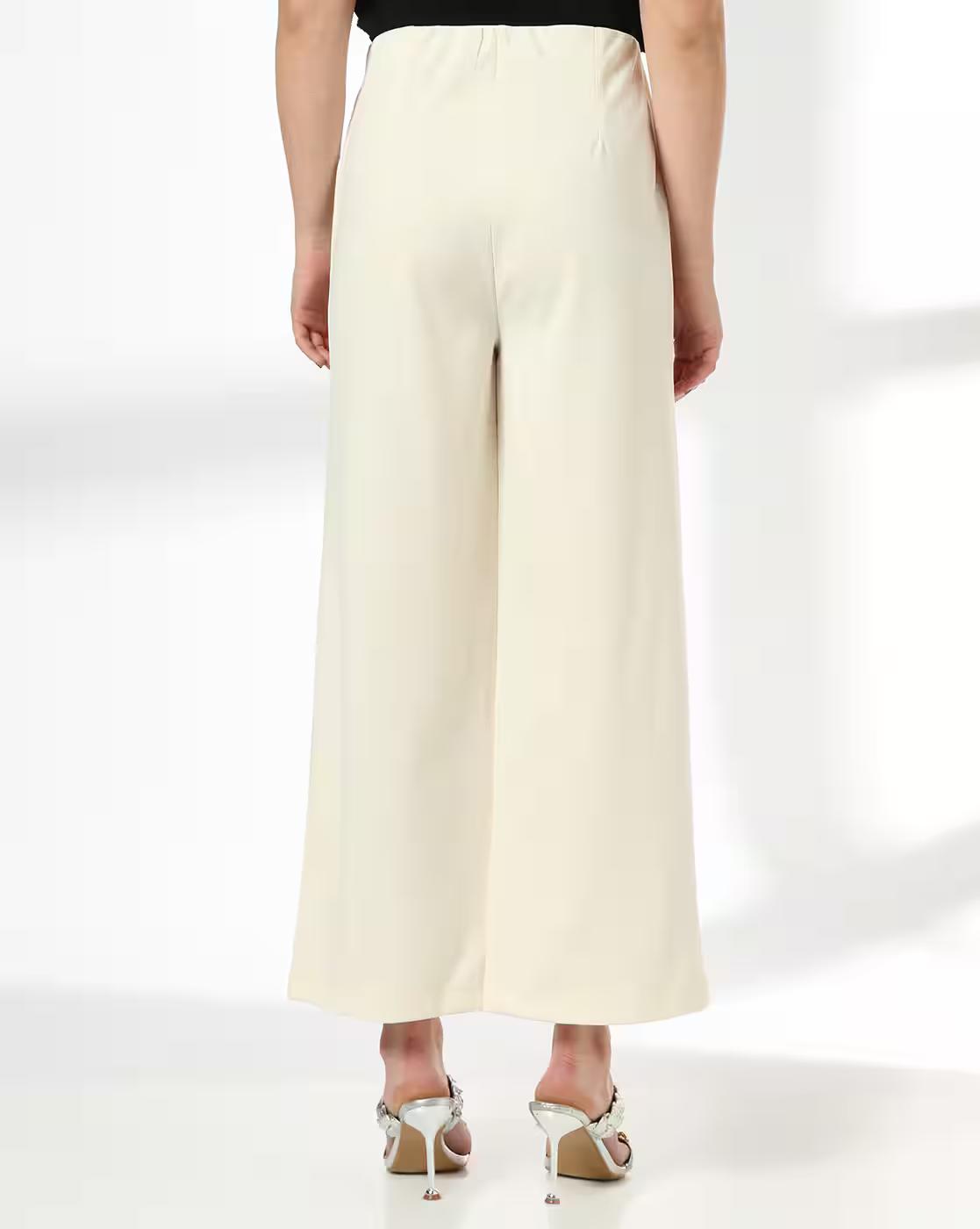 FIG | Women Straight Fit Flat-Front Pants|2