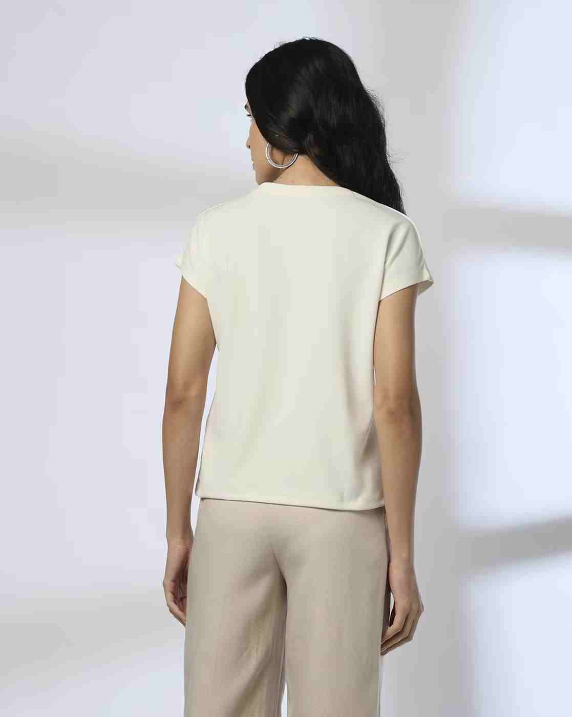 FIG | Women Round-Neck Relaxed Fit T-Shirt|2