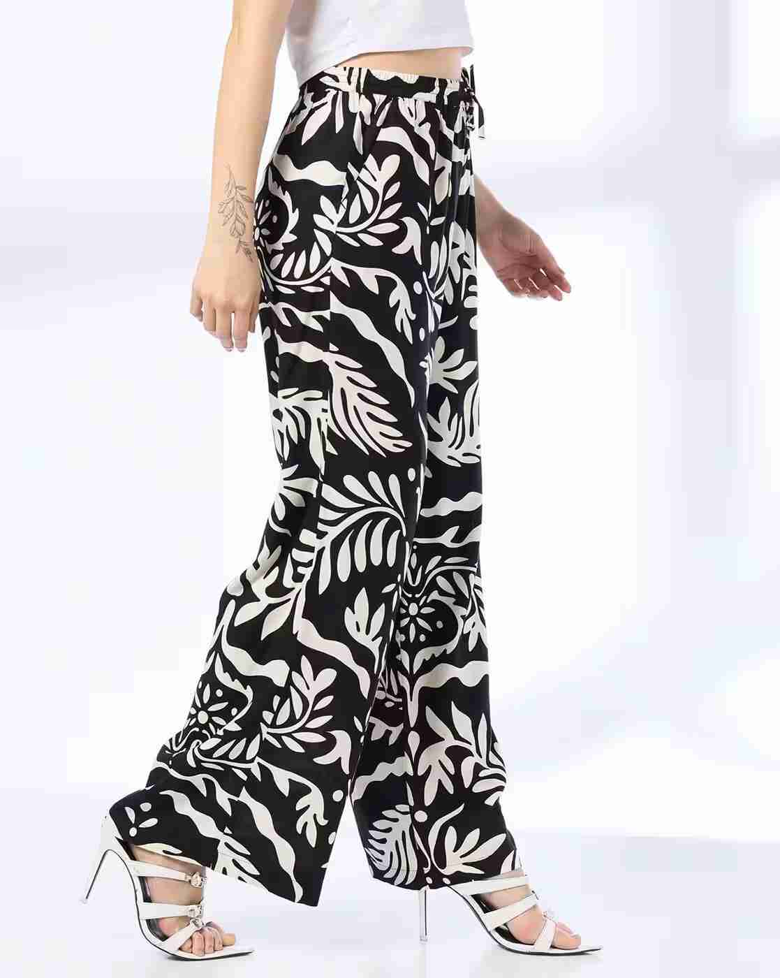 FIG | Women Mid-Rise Relaxed Fit Trousers|1
